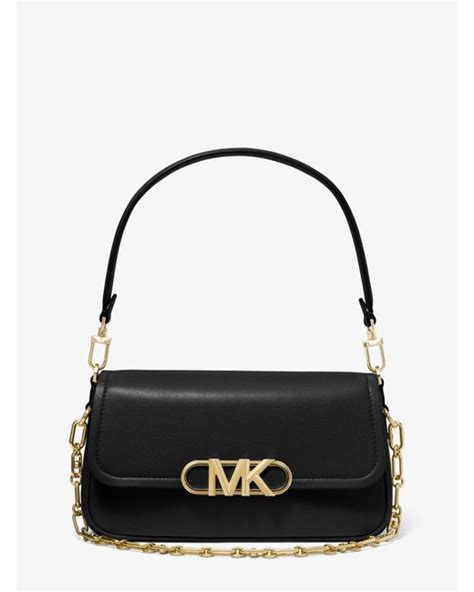 michael michael kors parker medium logo shoulder bag